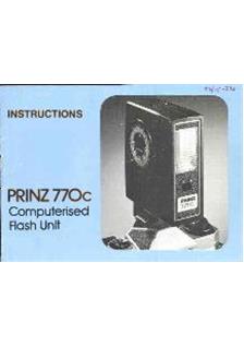 Dixons Prinz 770 C manual. Camera Instructions.